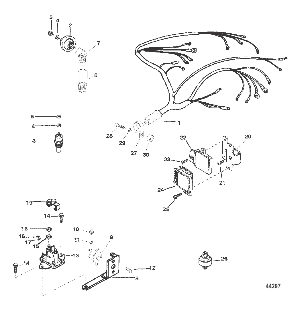 ЭЛЕКТРОПРОВОДКА И ЭЛЕКТРИЧЕСКИЕ КОМПОНЕНТЫ