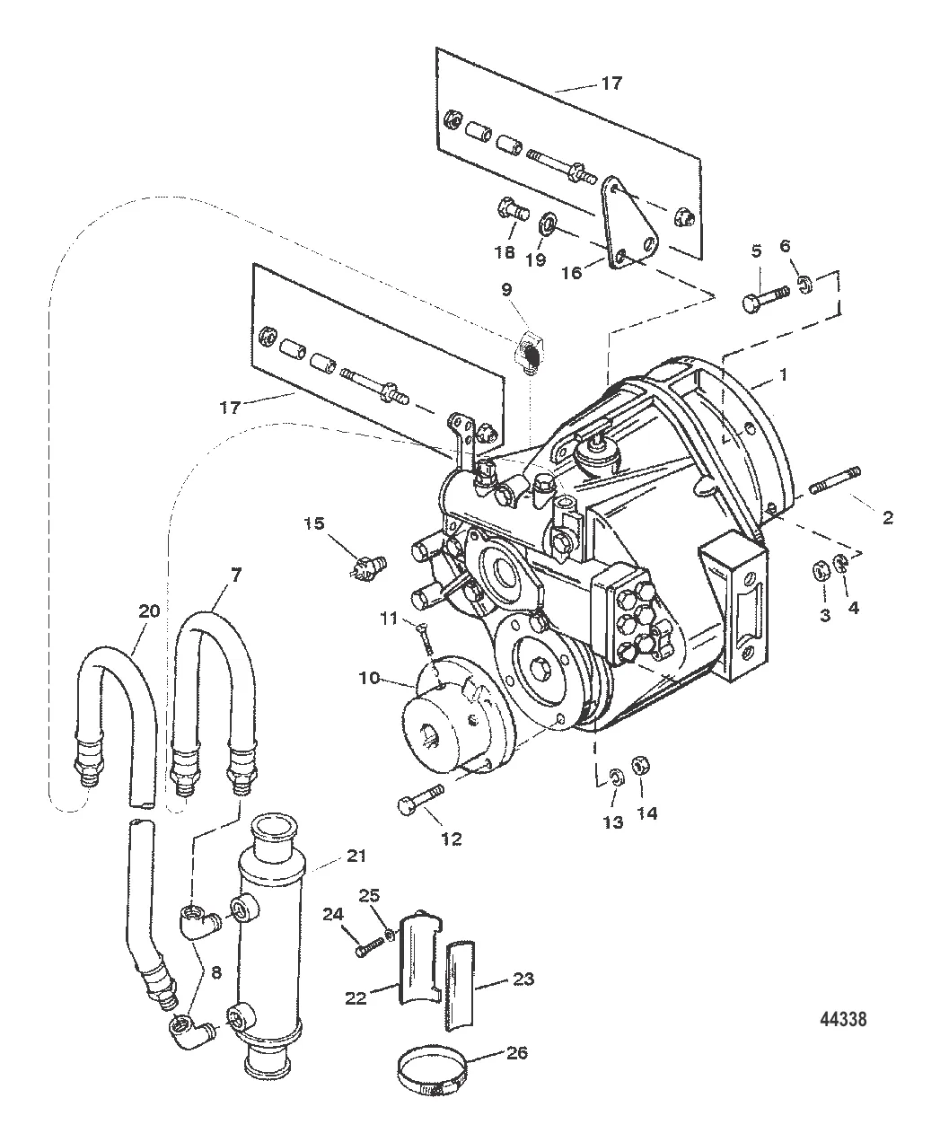 ТРАНСМИССИЯ И СВЯЗАННЫЕ ДЕТАЛИ (BORG WARNER 5000)