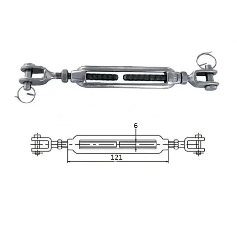 CIM Талреп со стопорным болтом М 5