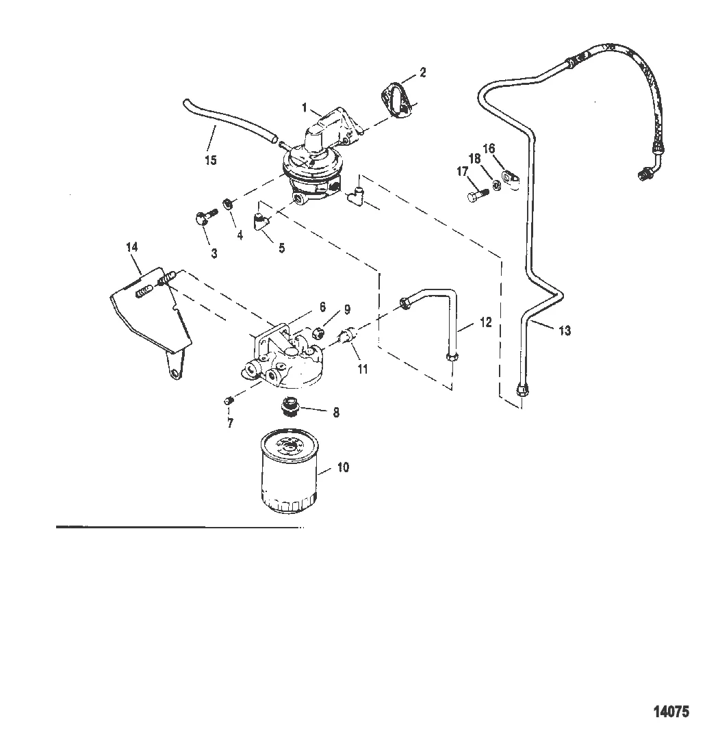 Топливный насос и топливный фильтр