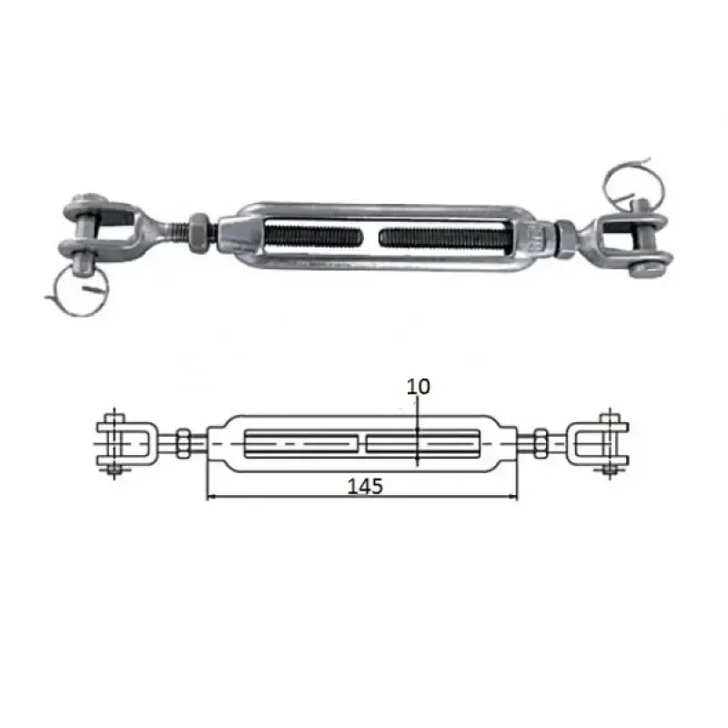 CIM Талреп со стопорным болтом М 6
