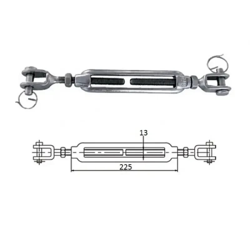 CIM Талреп со стопорным болтом М10