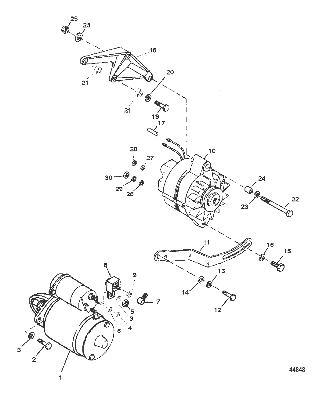СТАРТЕР И ГЕНЕРАТОР