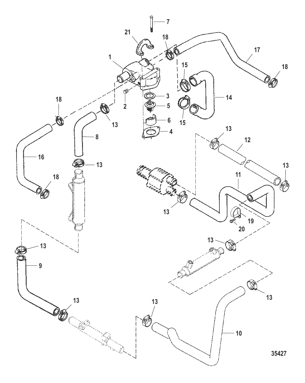 СТАНДАРТНАЯ СИСТЕМА ОХЛАЖДЕНИЯ