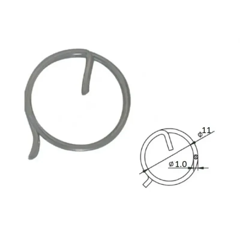 CIM Кольцо стопорное 1.0мм