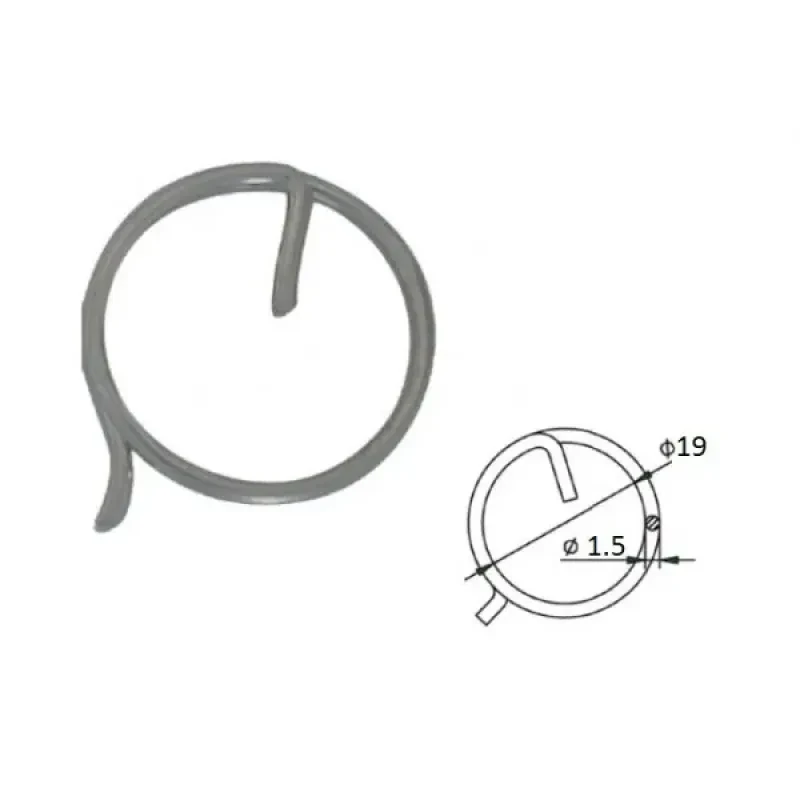 CIM Кольцо стопорное 1.5мм