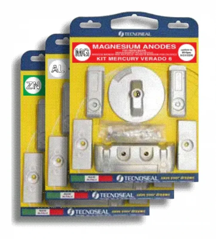 TECNOSEAL Комплект алюминиевых анодов Mercury Verado