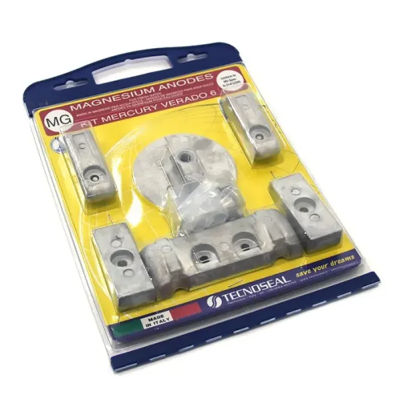 TECNOSEAL Комплект магниевых анодов Mercury Verado (6 цил.)