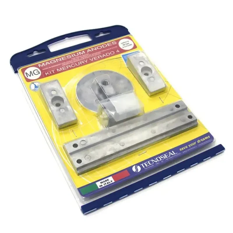TECNOSEAL Комплект магниевых анодов Mercury Verado (4 цил.)