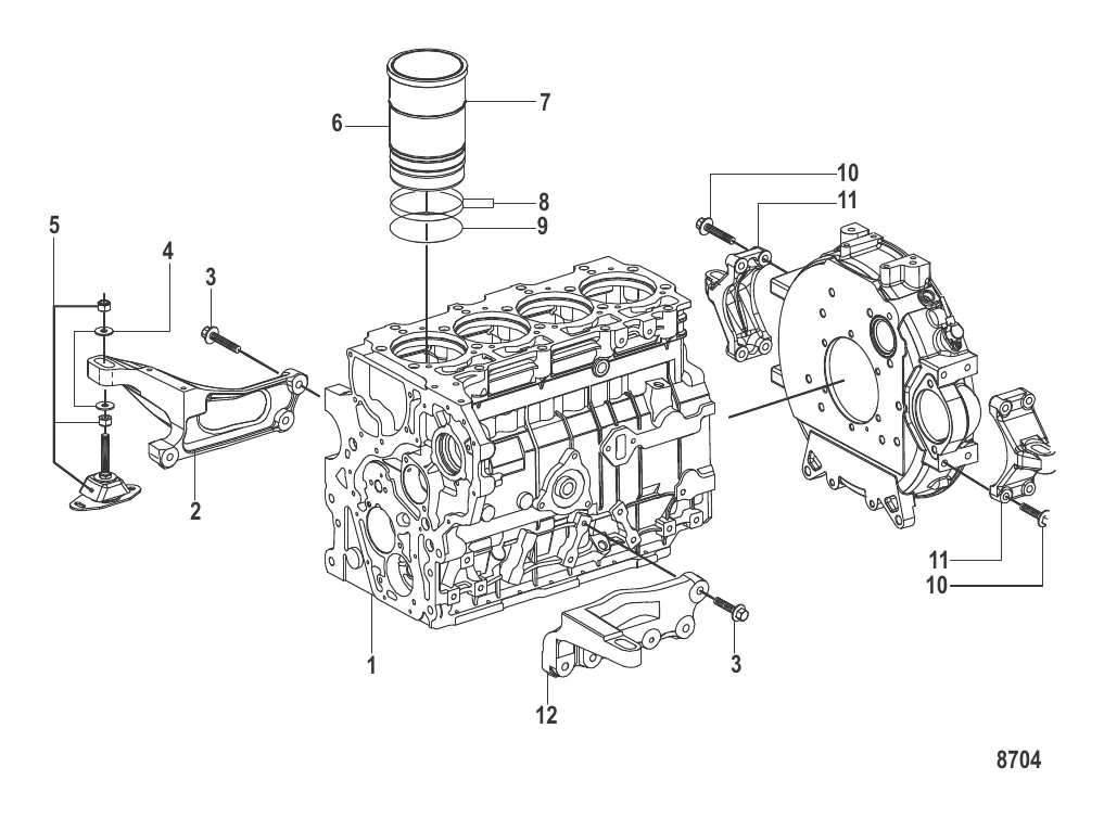 Блок цилиндра