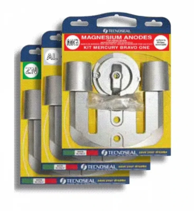 TECNOSEAL Комплект алюминиевых анодов BRAVO ONE