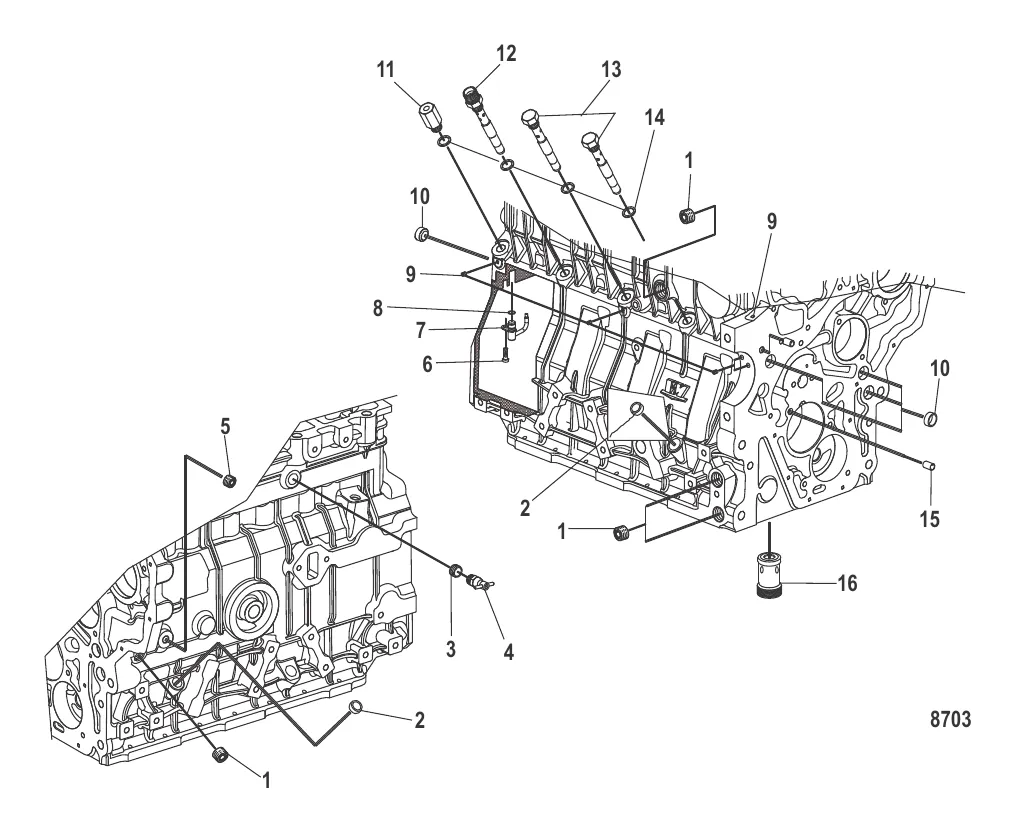 Компоненты масляной системы