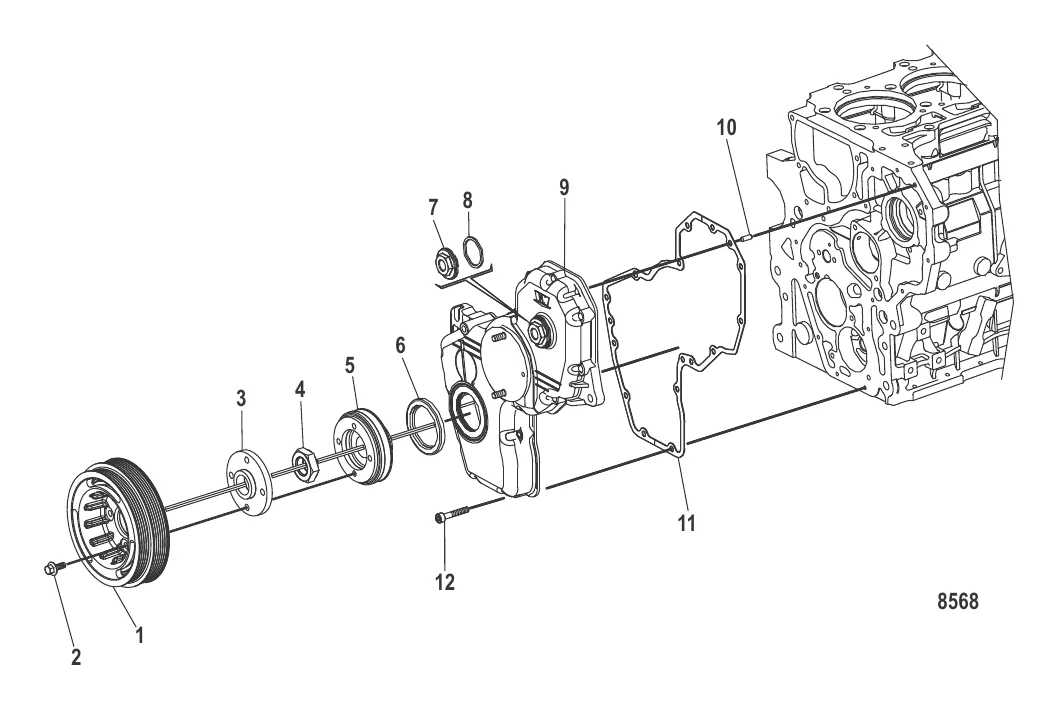 Передняя крышка