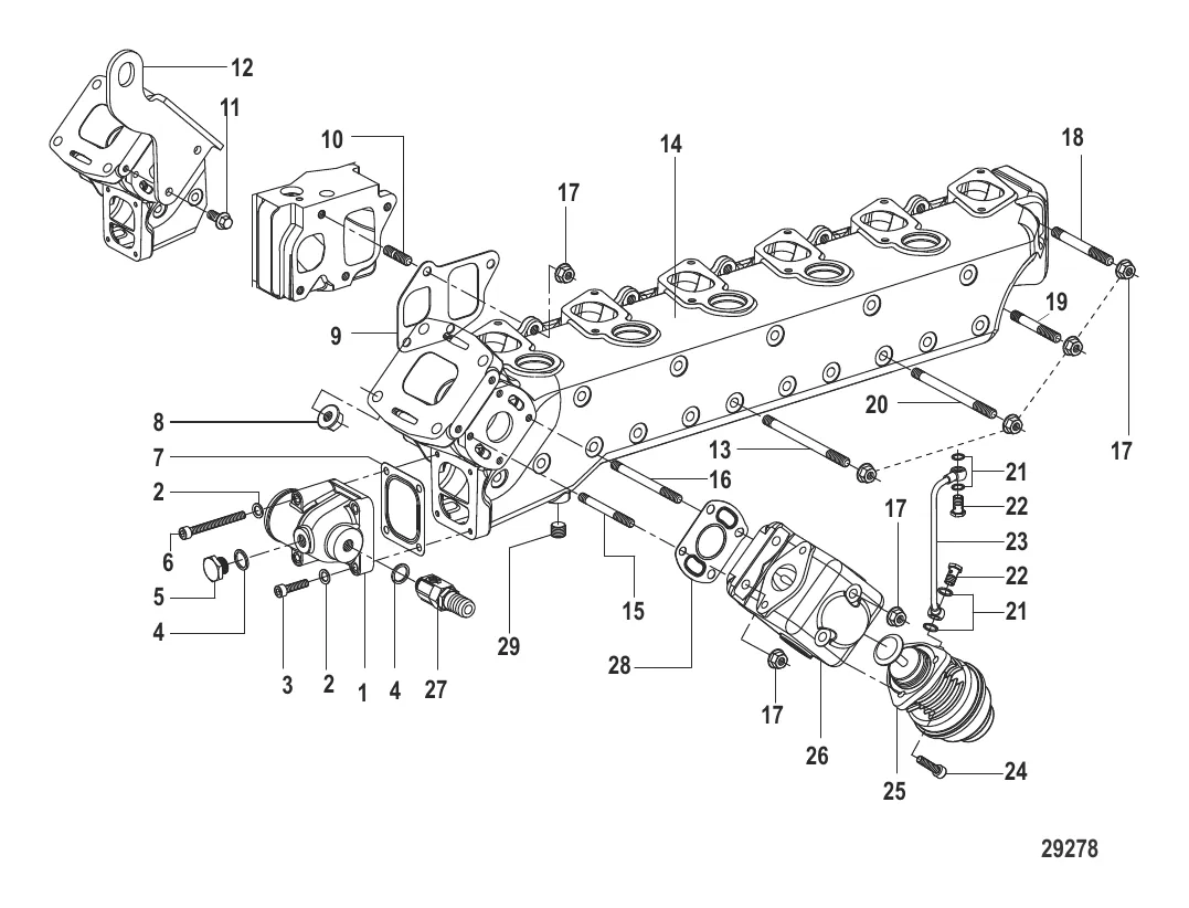 Выхлопной коллектор