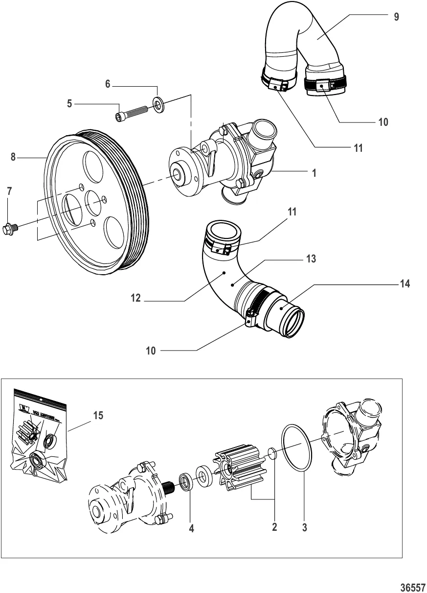 Водяной насос Jabsco