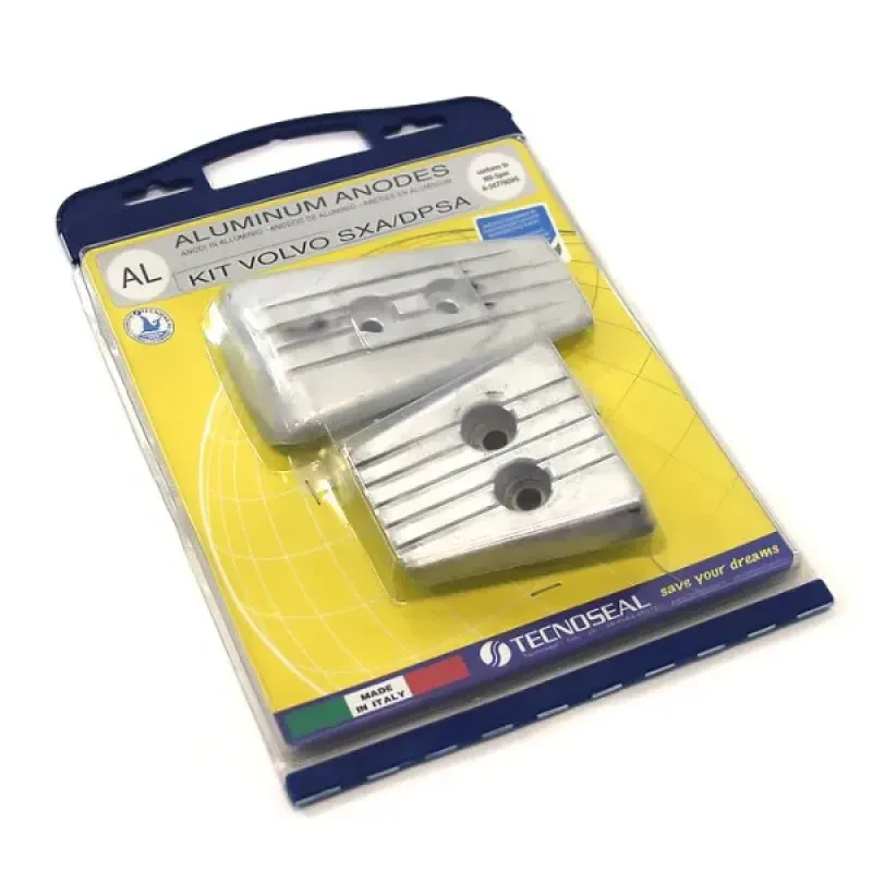 TECNOSEAL Комплект алюминиевых анодов для Volvo Penta SX-A и DPS-A