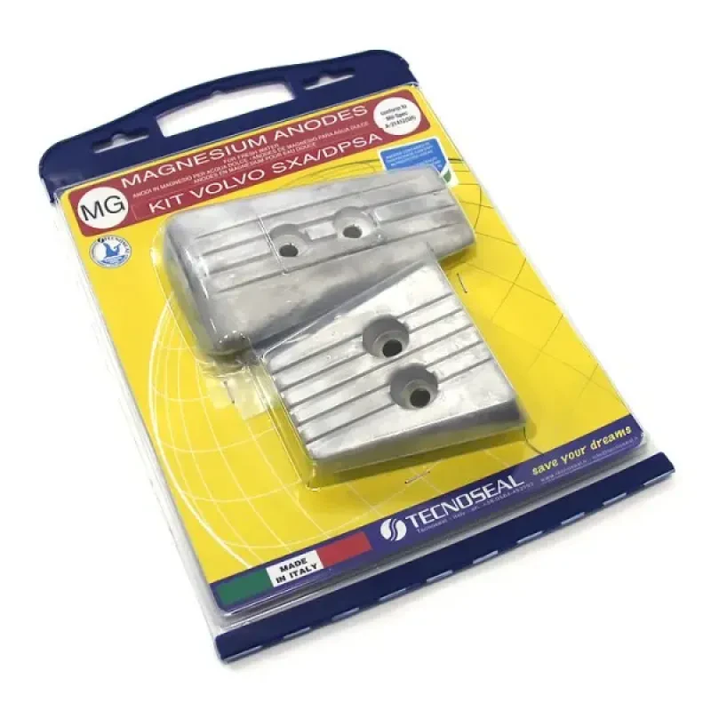 TECNOSEAL Комплект магниевых анодов для Volvo Penta SX-A и DPS-A