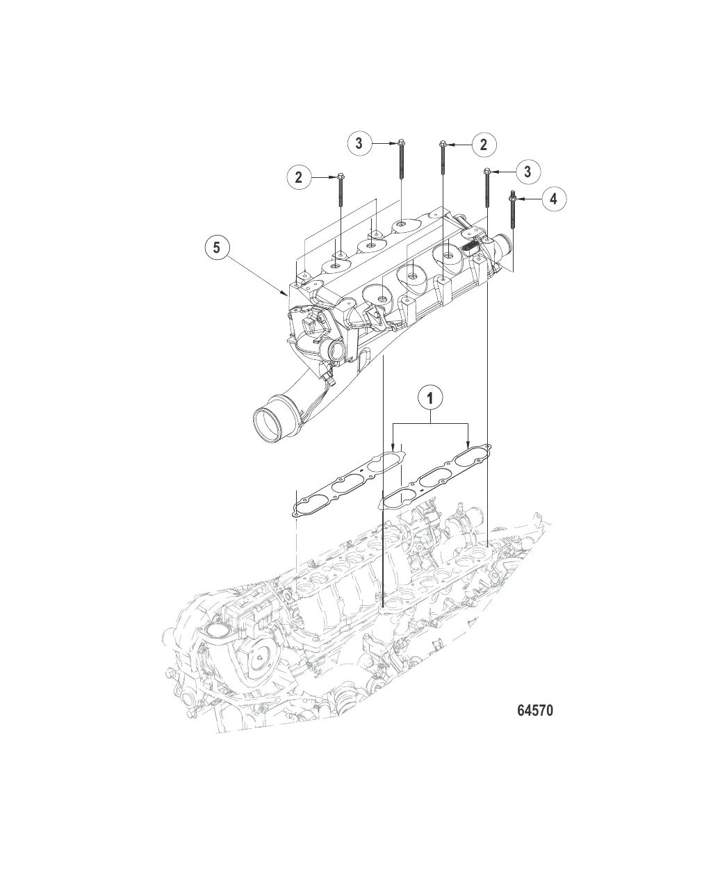 Наддувочный воздух Промежуточный охладитель