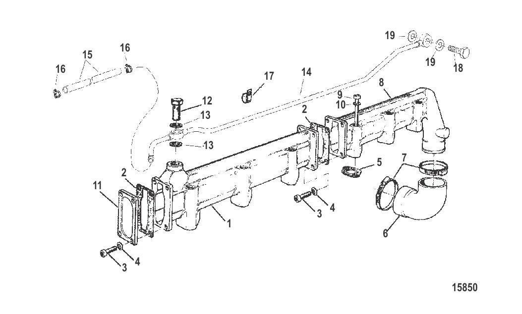 Накладка коллектора