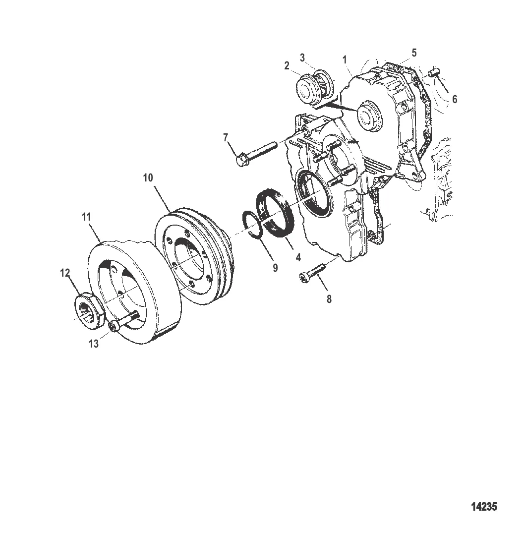 Передняя крышка