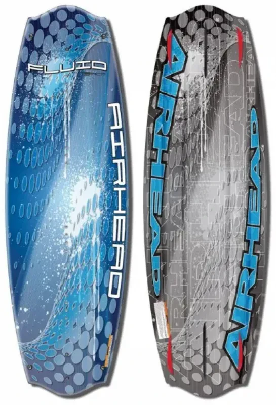 Kwik Tek Вейкборд с креплениями AirHead Wakeboard FLUID w GRIND