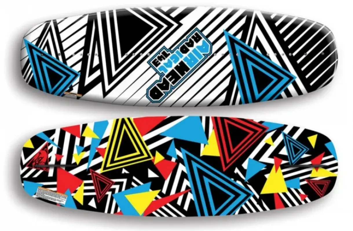 Kwik Tek Вейкборд с креплениями AirHead RADICAL W VENOM