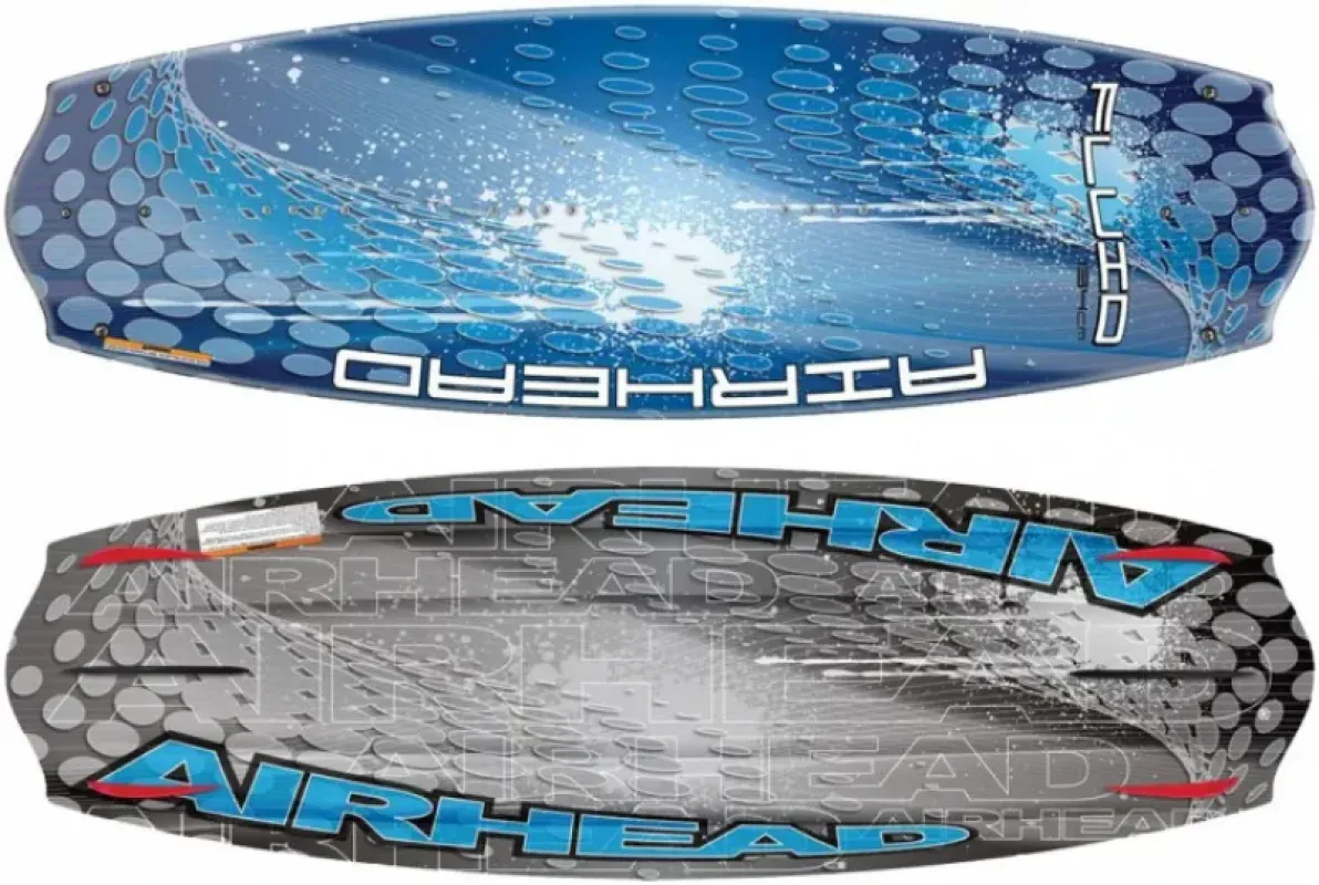 Kwik Tek Вейкборд с креплениями AirHead Wakeboard FLUID w VENOM