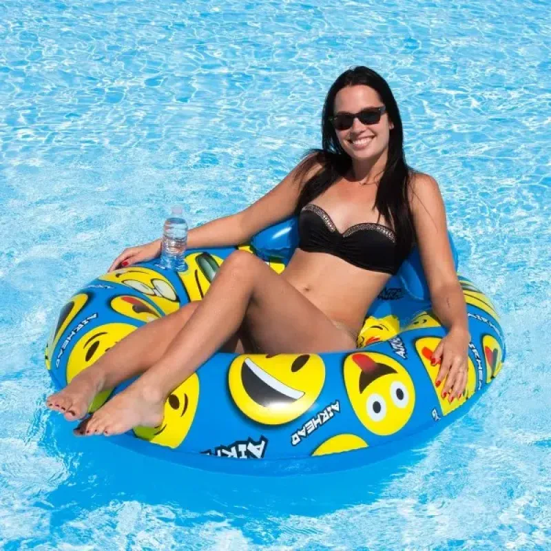 Kwik Tek Надувной баллон Emoji Gang Pool