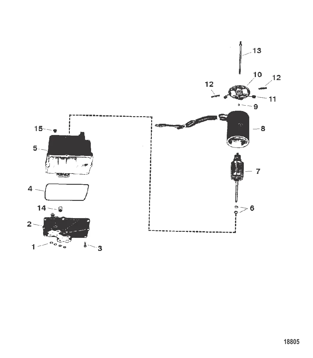 HYDRAULIC PUMP ASSY (III-IV-V) (PRESTOLITE)