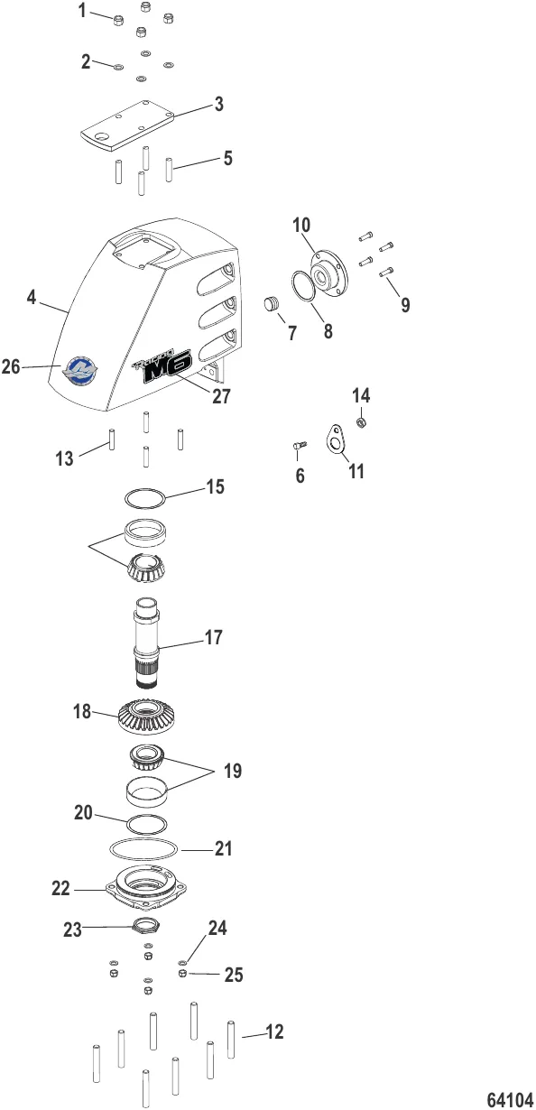 Верхний корпус в сборе