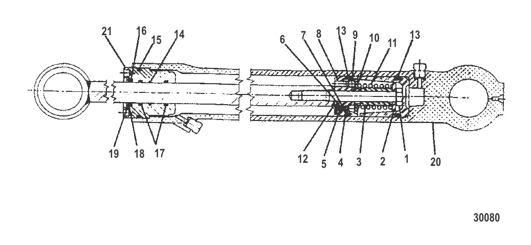 POWER TRIM CYLINDER REPAIR KITS