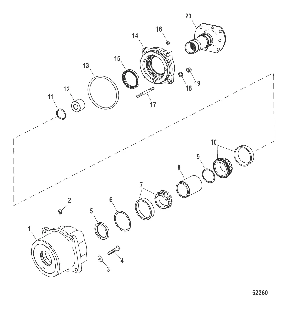 Корпус опоры (Карданная передача)