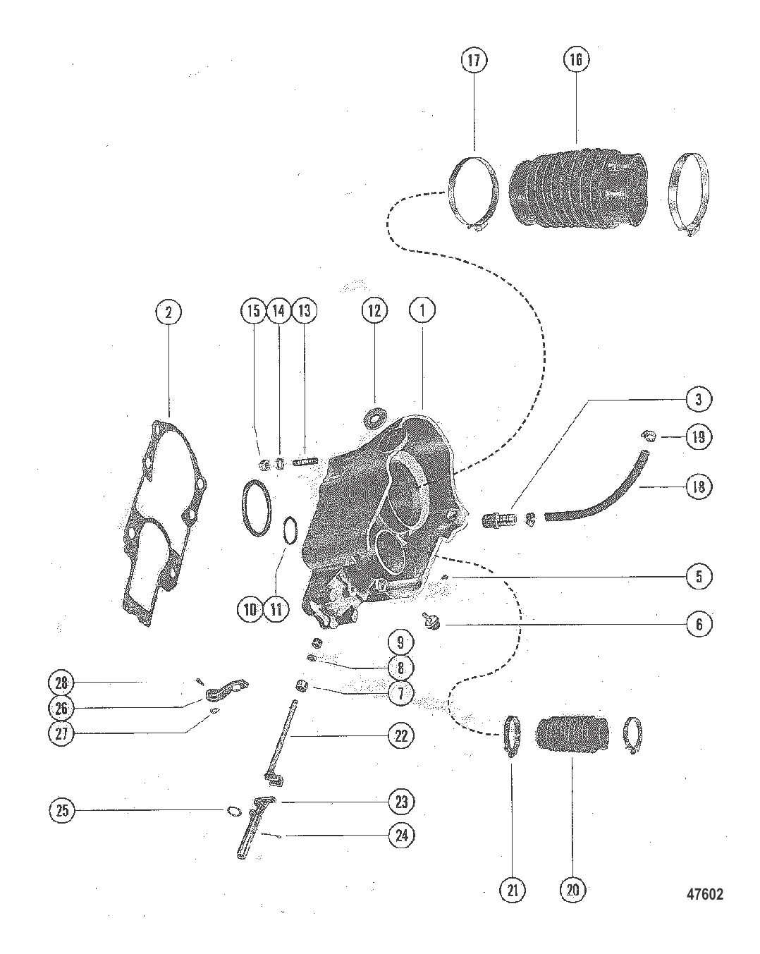 БЛОК КОЛОКОЛООБРАЗНОГО КОЖУХА