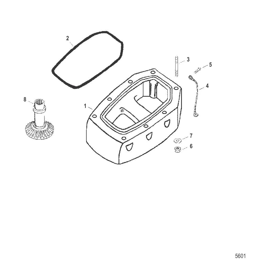 Комплект проставок (Мокрый поддон) 5.75" – SSM VI (до 1998 г.)