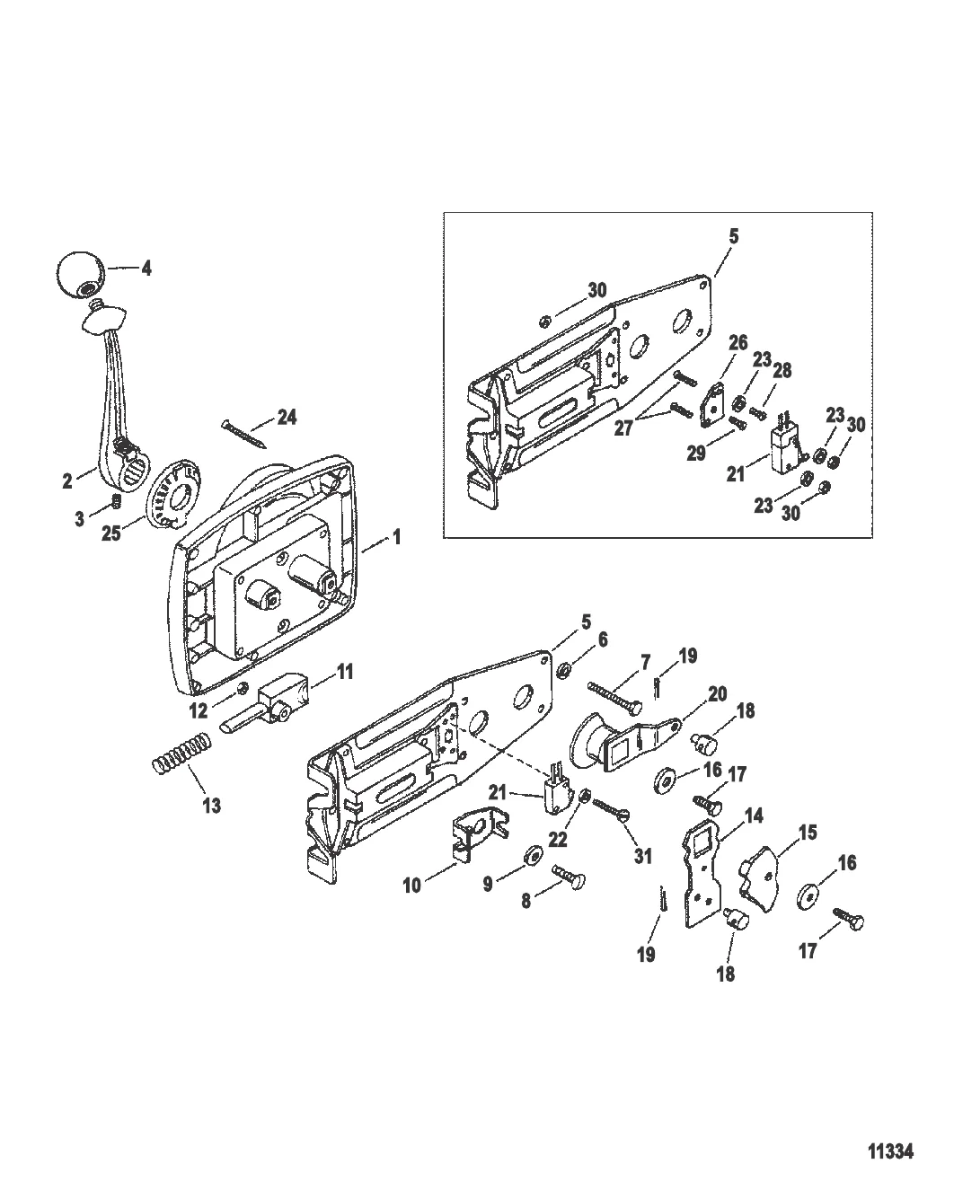 Блок ДУ в сборе