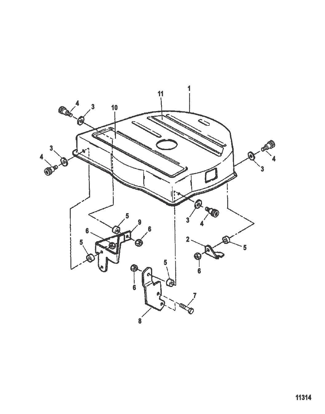 Ограждение маховика
