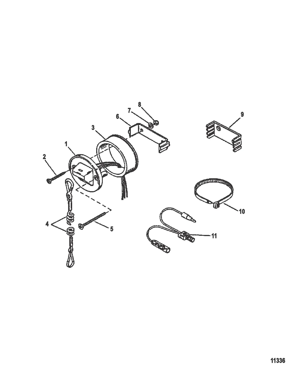 Комплект переключателя с тросовым управлением