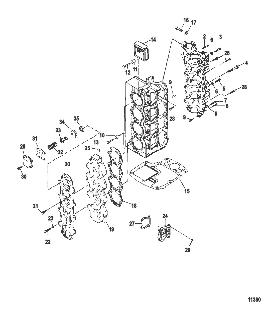 Блок цилиндра