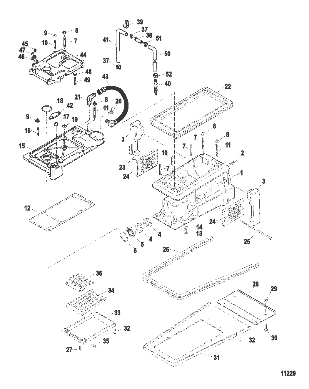 Компоненты корпуса привода
