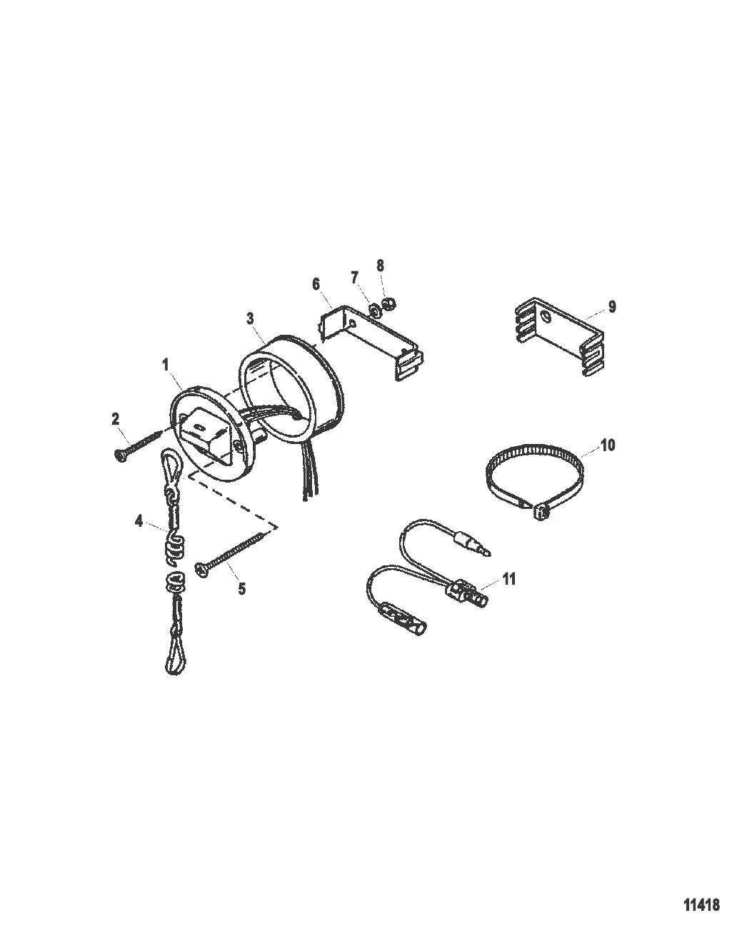Комплект переключателя с тросовым управлением