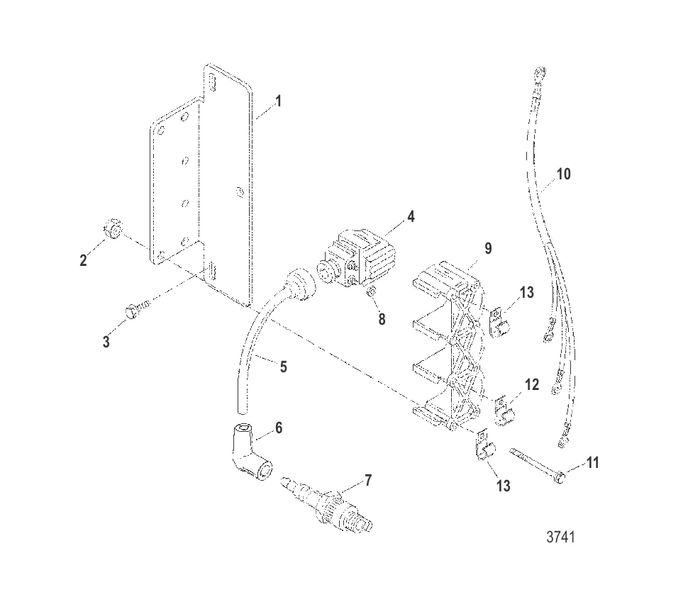 Электрические компоненты (Катушка зажигания)