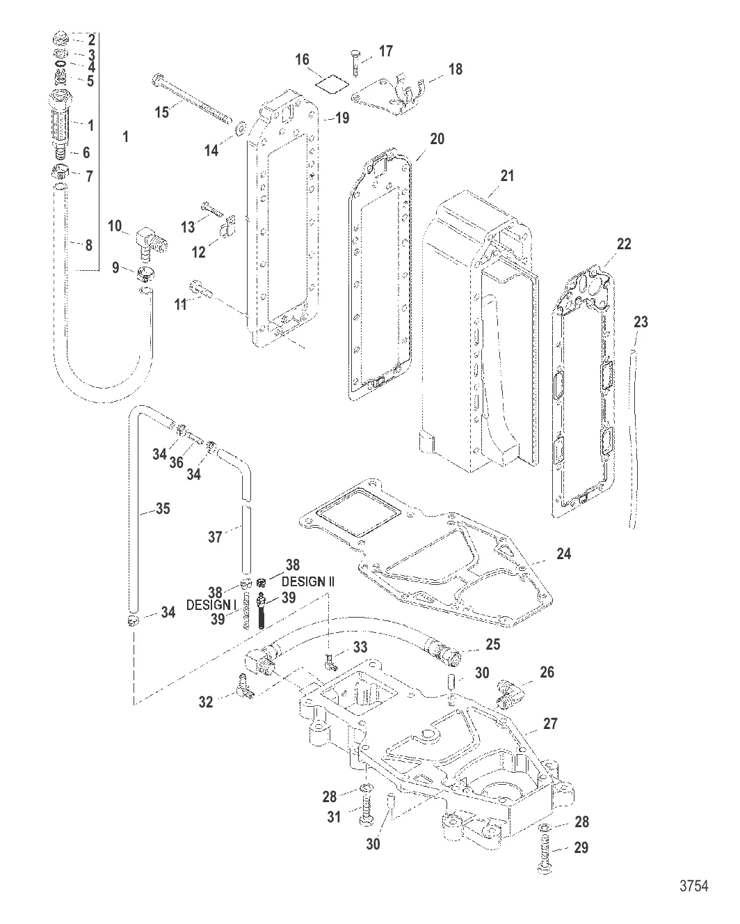 Коллектор в сборе и соединительная пластина