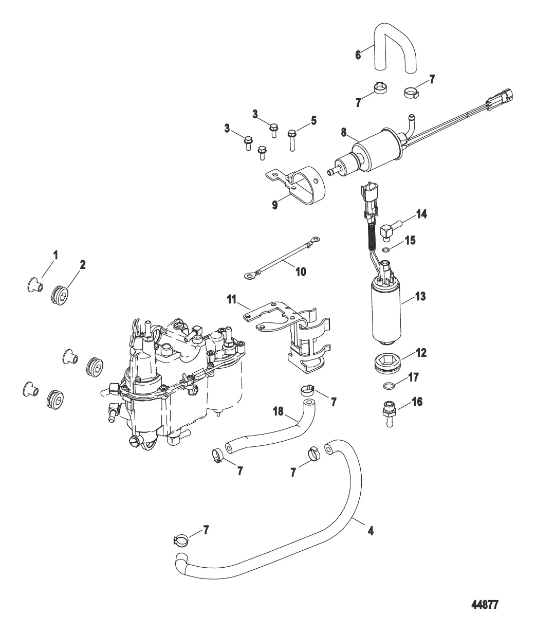 Паросепаратор в сборе