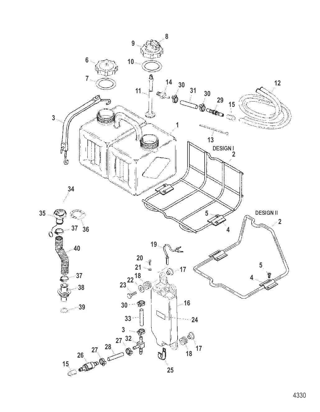 Компоненты системы впрыскивания масла