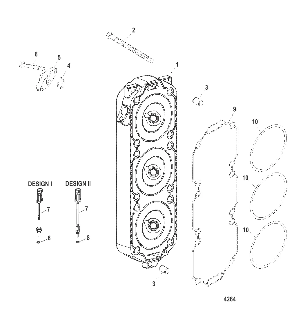 Головка цилиндра в сборе