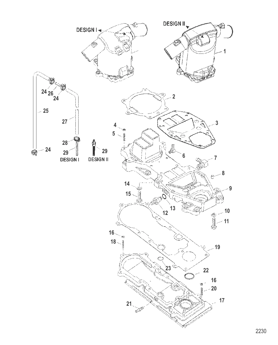 Расширительная камера и соединительная пластина