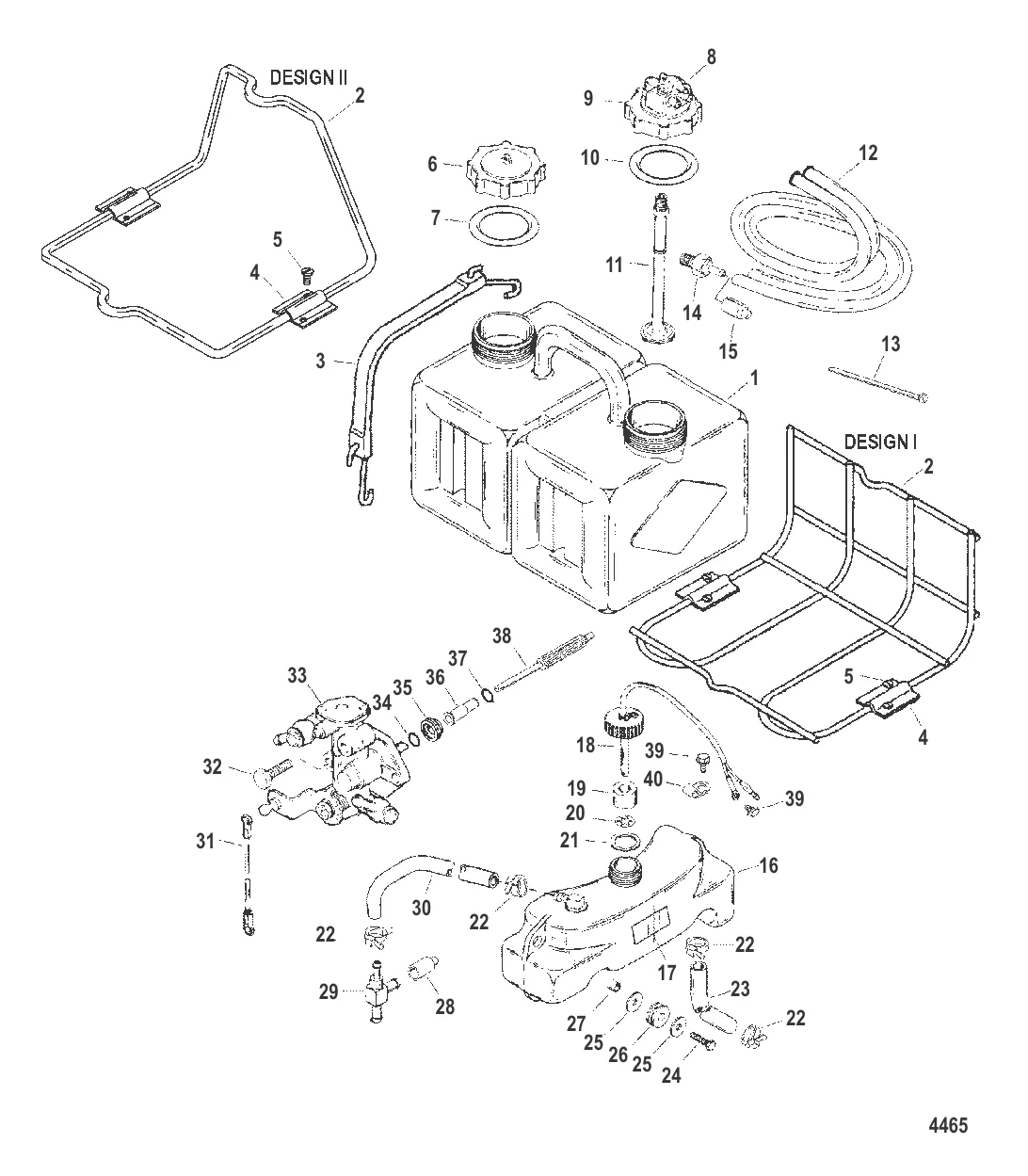 Компоненты системы впрыскивания масла
