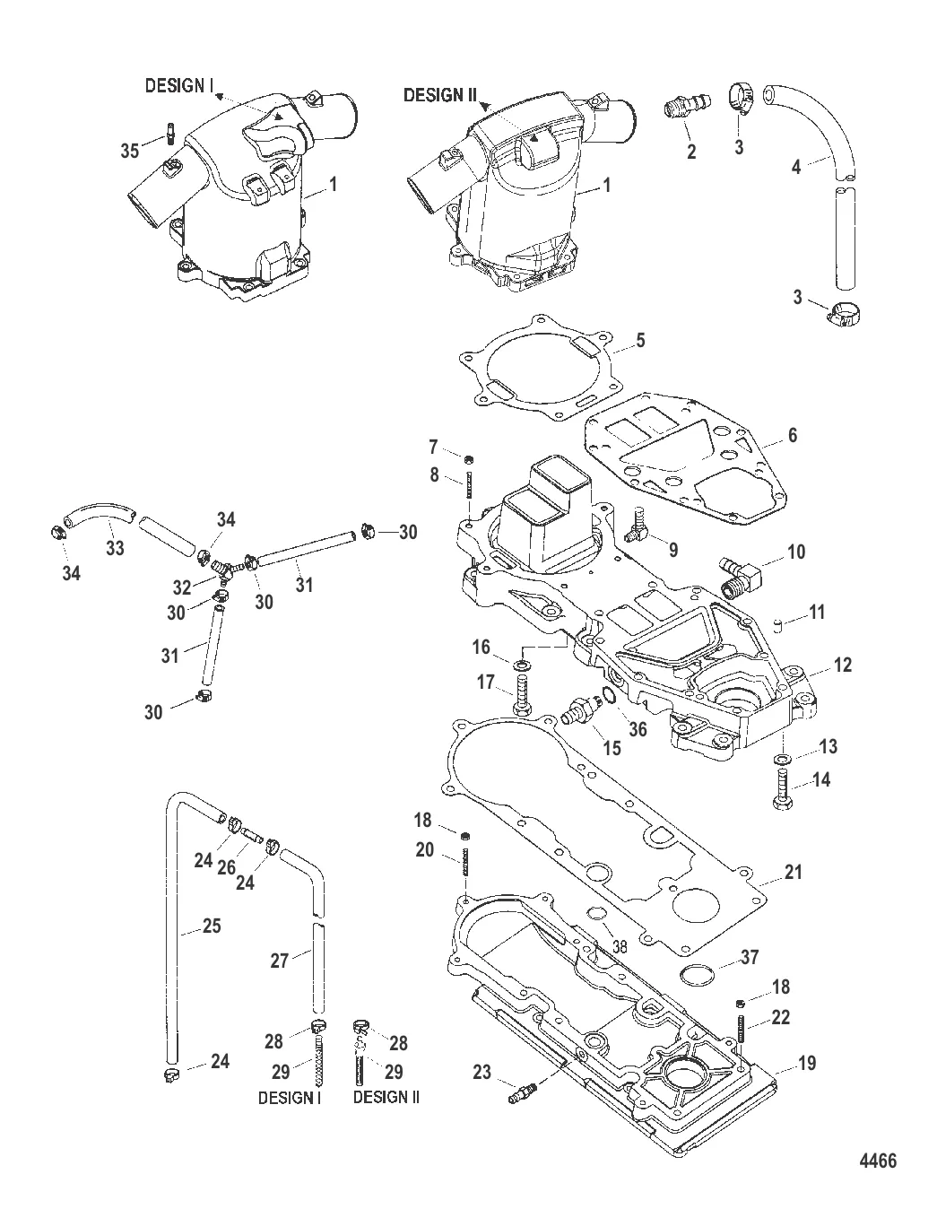 Расширительная камера и соединительные пластины