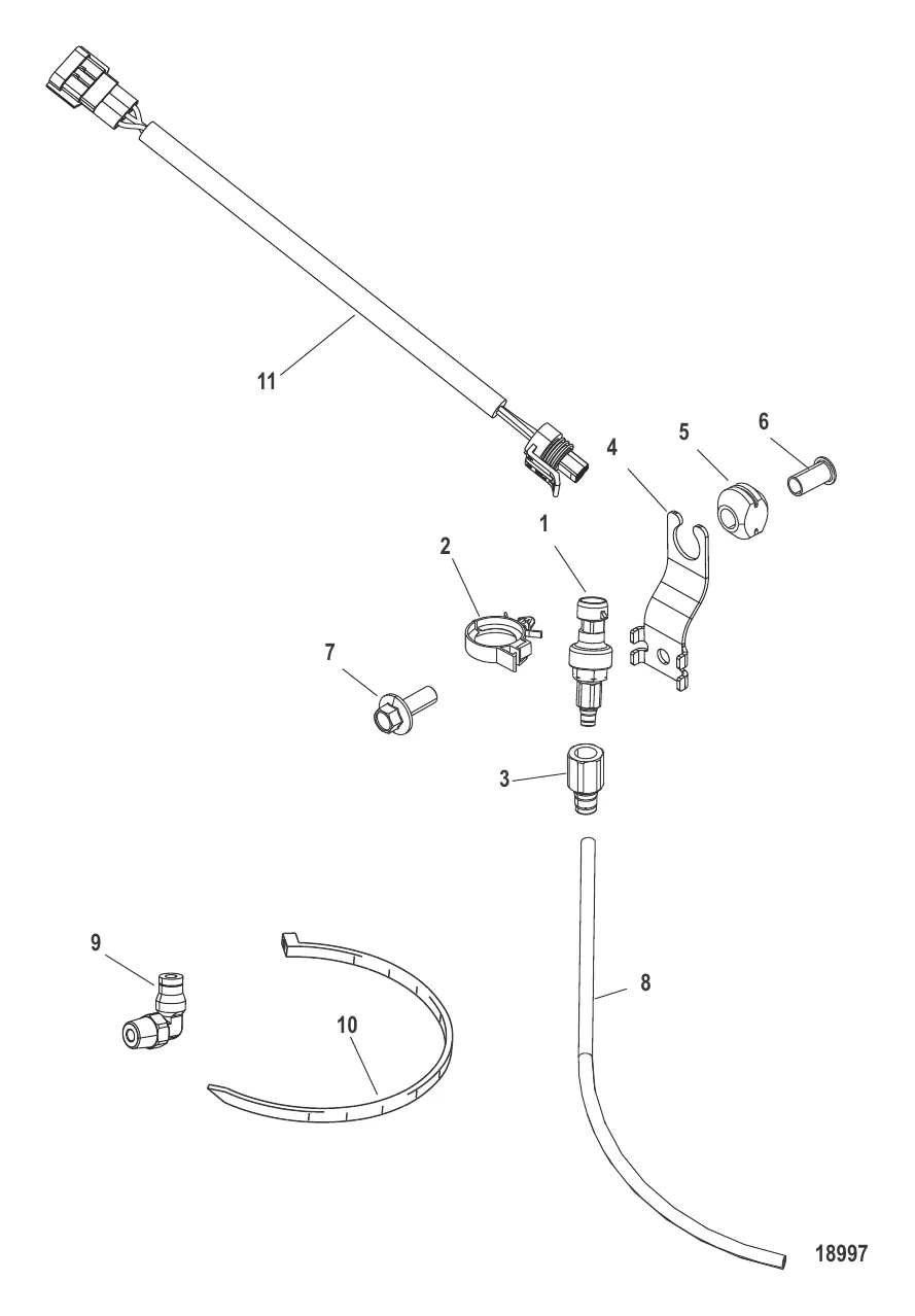 Комплект датчика Пито (881879A12 / A22)