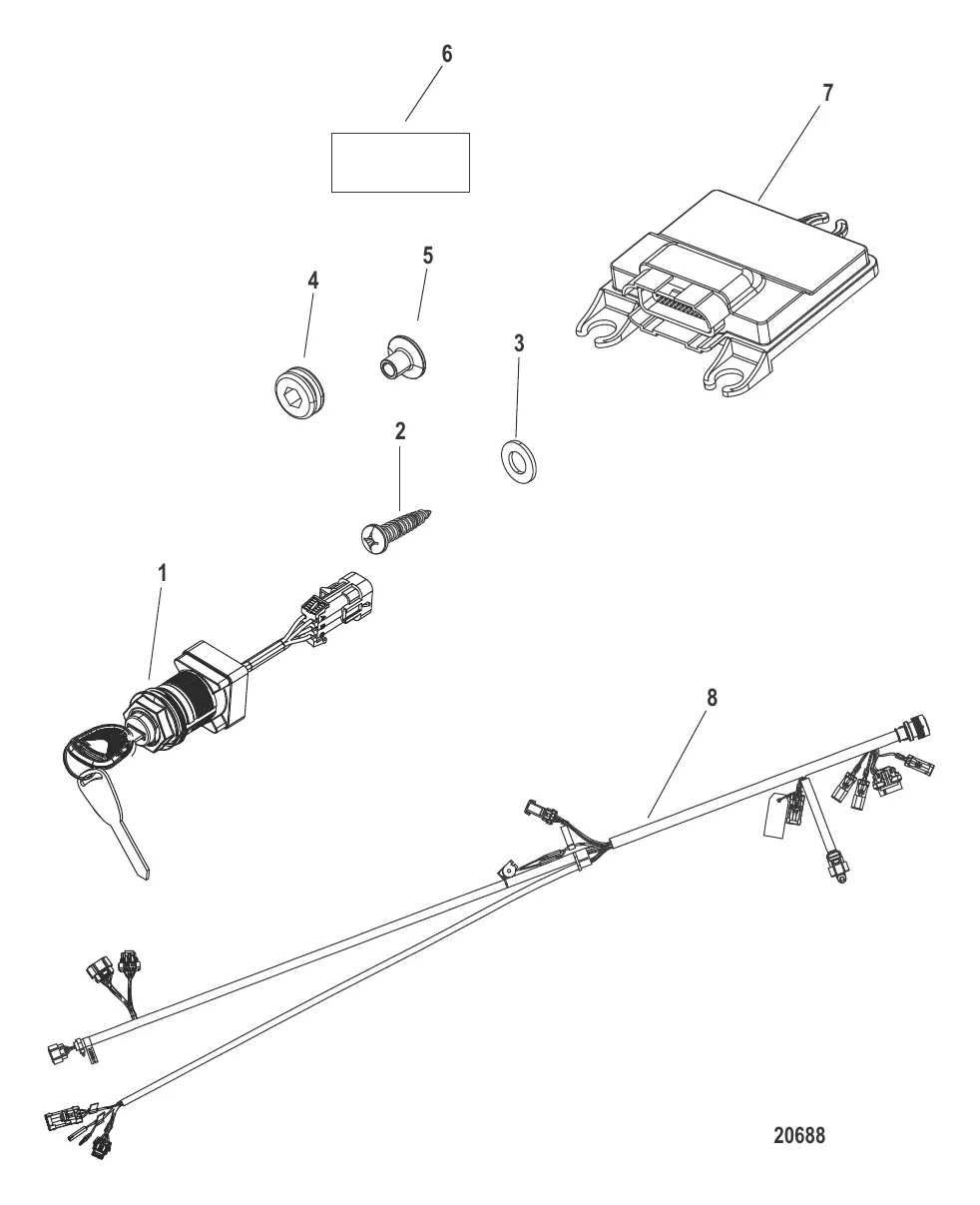 Комплект блока управления Консольное крепление – DTS (одинарный)